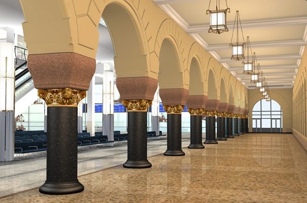 Холл Ярославского вокзала